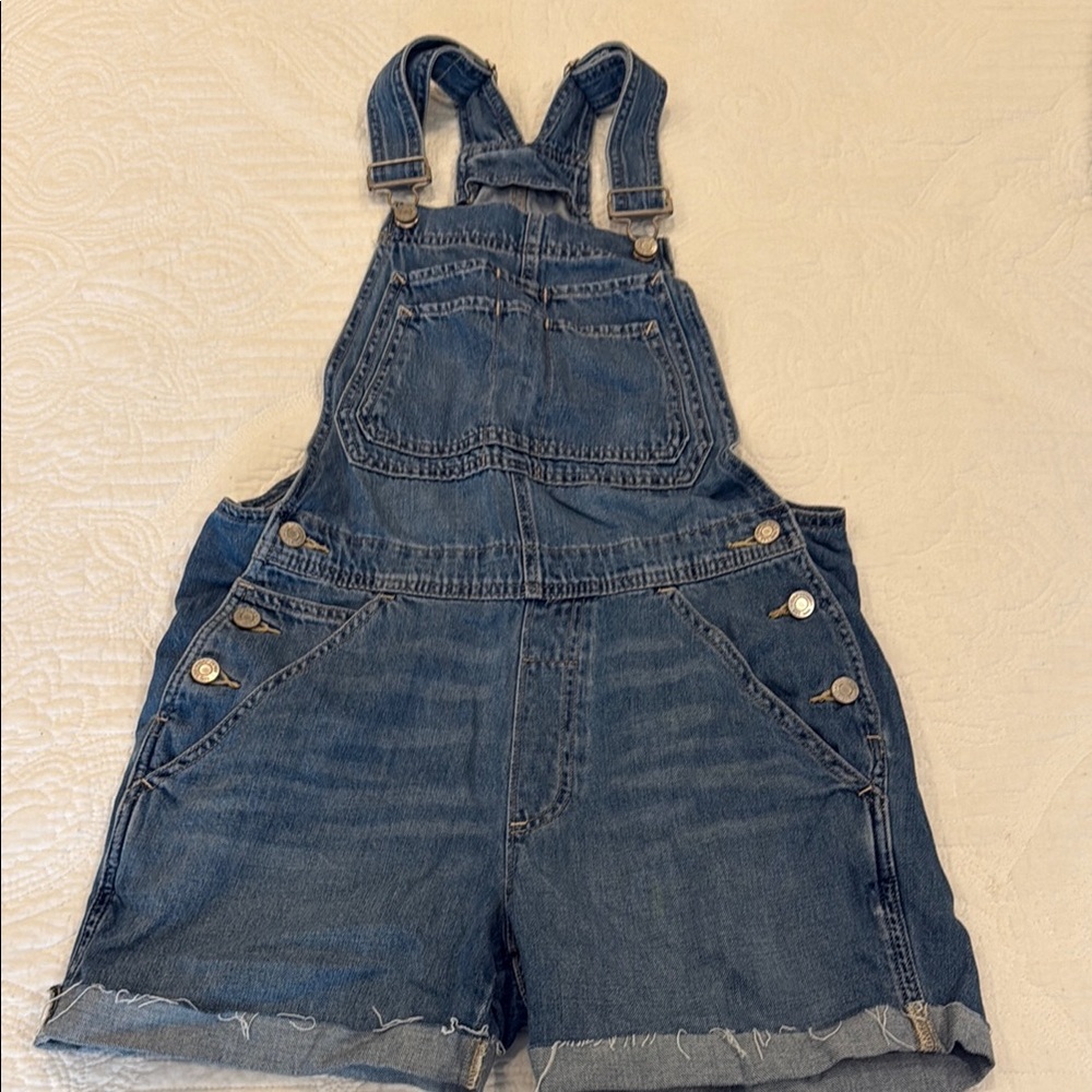 GAP Light Blue Denim Overalls